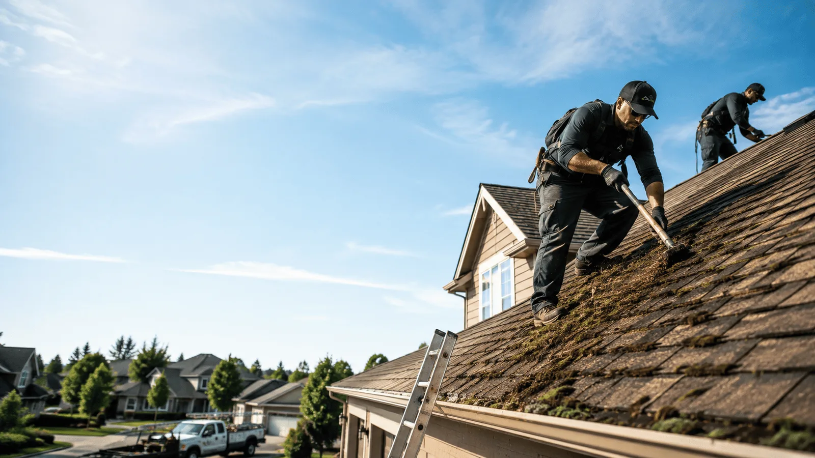 Roof Moss Removal in Freedom, PA near me